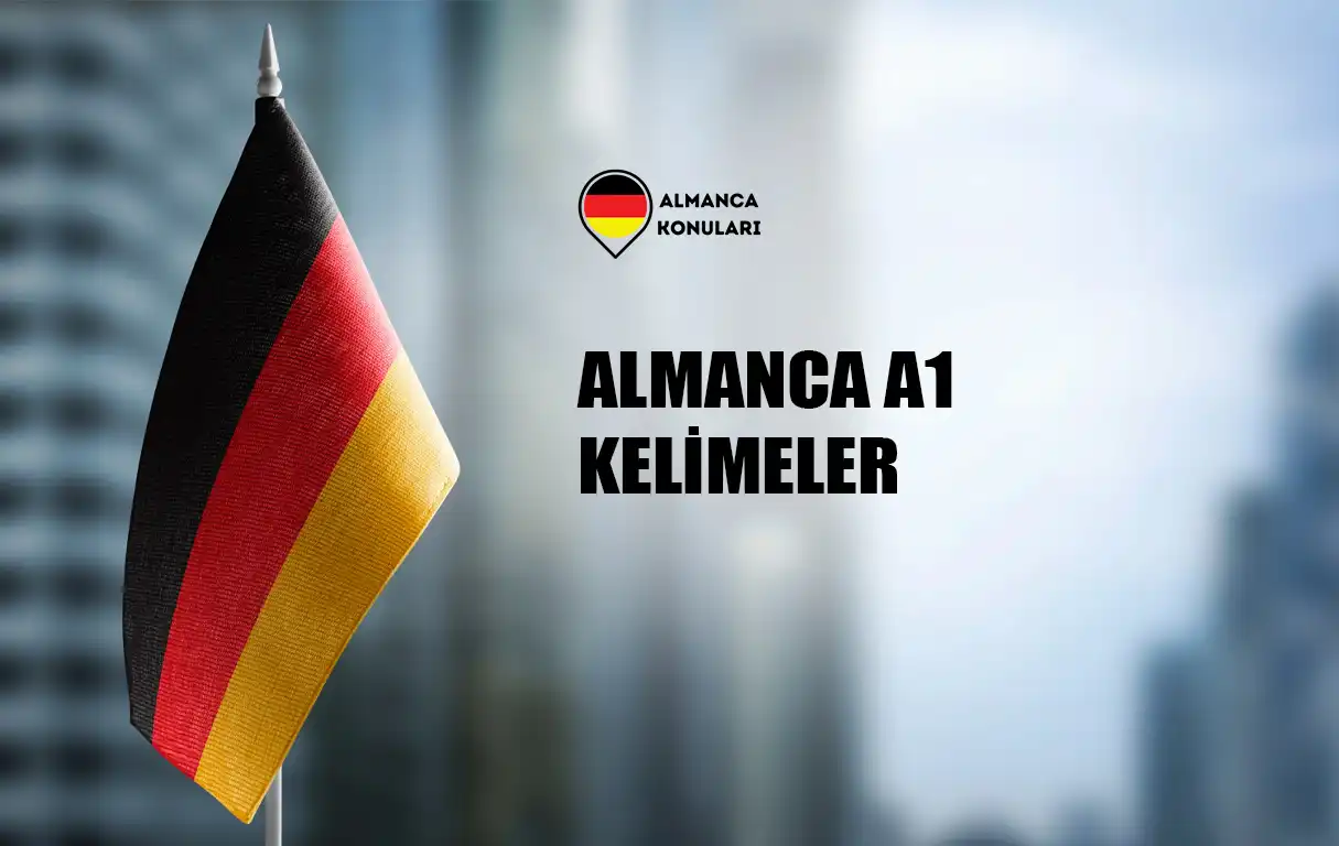 Almanca A1 Kelimeler